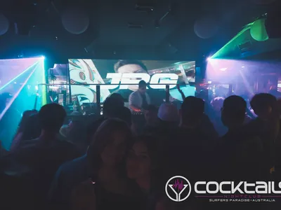 A professional photo of guests enjoying themselves at Cocktails Nightclub from our gallery.