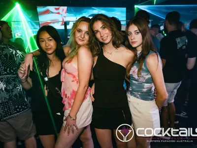 A professional photo of guests enjoying themselves at Cocktails Nightclub from our gallery.