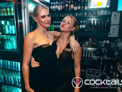 A professional photo of guests enjoying themselves at Cocktails Nightclub from our gallery.