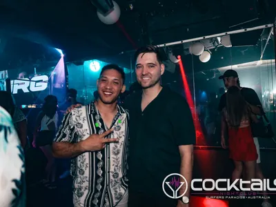 A professional photo of guests enjoying themselves at Cocktails Nightclub from our gallery.