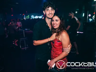 A professional photo of guests enjoying themselves at Cocktails Nightclub from our gallery.