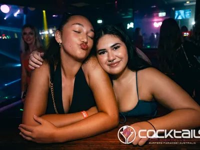 A professional photo of guests enjoying themselves at Cocktails Nightclub from our gallery.