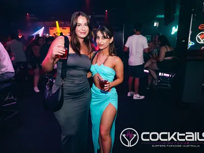 A professional photo of guests enjoying themselves at Cocktails Nightclub from our gallery.