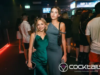 A professional photo of guests enjoying themselves at Cocktails Nightclub from our gallery.