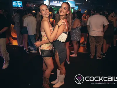 A professional photo of guests enjoying themselves at Cocktails Nightclub from our gallery.