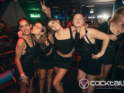 A professional photo of guests enjoying themselves at Cocktails Nightclub from our gallery.