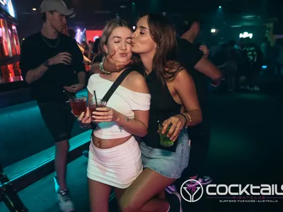 A professional photo of guests enjoying themselves at Cocktails Nightclub from our gallery.