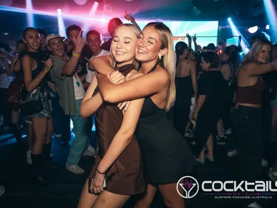 A professional photo of guests enjoying themselves at Cocktails Nightclub from our gallery.