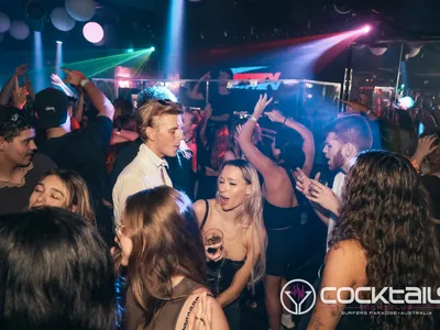 A professional photo of guests enjoying themselves at Cocktails Nightclub from our gallery.