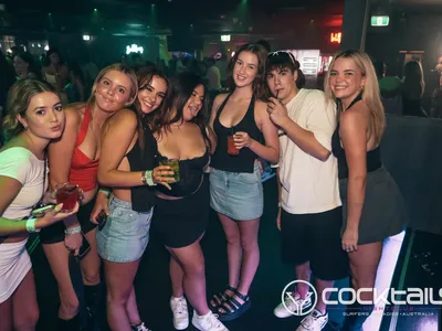 A professional photo of guests enjoying themselves at Cocktails Nightclub from our gallery.