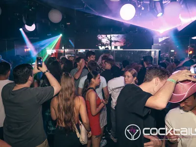 A professional photo of guests enjoying themselves at Cocktails Nightclub from our gallery.