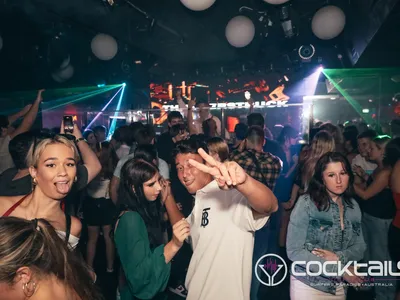 A professional photo of guests enjoying themselves at Cocktails Nightclub from our gallery.