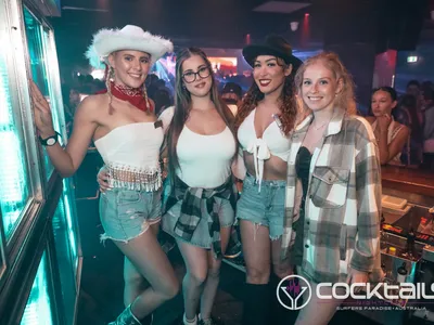 A professional photo of guests enjoying themselves at Cocktails Nightclub from our gallery.