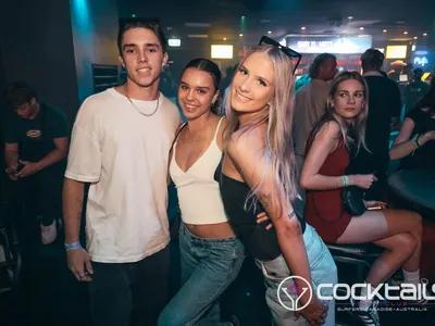 A professional photo of guests enjoying themselves at Cocktails Nightclub from our gallery.