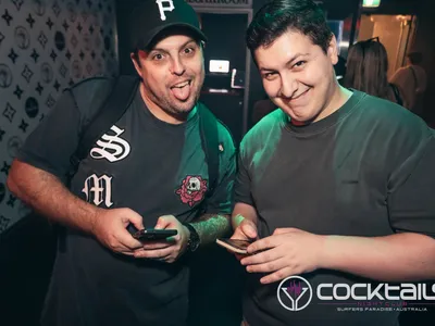 A professional photo of guests enjoying themselves at Cocktails Nightclub from our gallery.