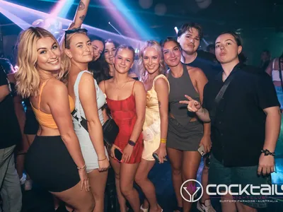 A professional photo of guests enjoying themselves at Cocktails Nightclub from our gallery.