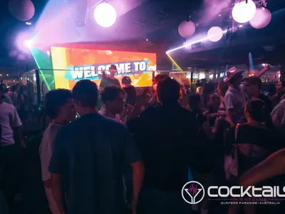 A professional photo of guests enjoying themselves at Cocktails Nightclub from our gallery.