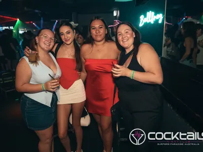 A professional photo of guests enjoying themselves at Cocktails Nightclub from our gallery.