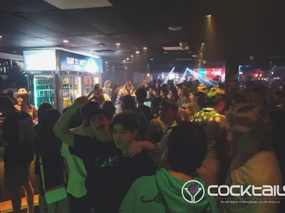 A professional photo of guests enjoying themselves at Cocktails Nightclub from our gallery.