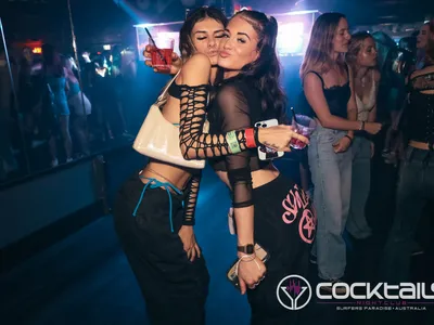 A professional photo of guests enjoying themselves at Cocktails Nightclub from our gallery.