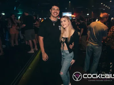 A professional photo of guests enjoying themselves at Cocktails Nightclub from our gallery.