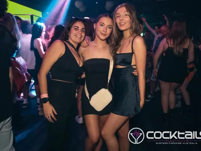 A professional photo of guests enjoying themselves at Cocktails Nightclub from our gallery.