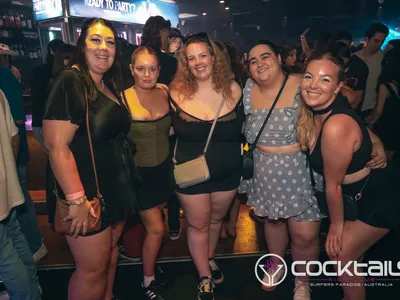 A professional photo of guests enjoying themselves at Cocktails Nightclub from our gallery.