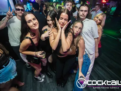 A professional photo of guests enjoying themselves at Cocktails Nightclub from our gallery.