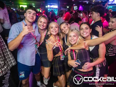 A professional photo of guests enjoying themselves at Cocktails Nightclub from our gallery.