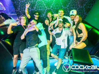 A professional photo of guests enjoying themselves at Cocktails Nightclub from our gallery.