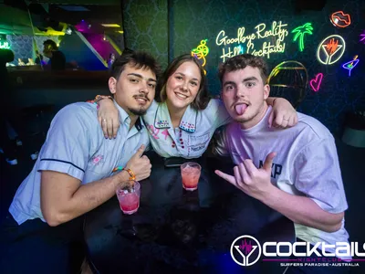 A professional photo of guests enjoying themselves at Cocktails Nightclub from our gallery.