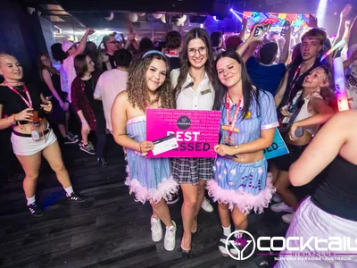 A professional photo of guests enjoying themselves at Cocktails Nightclub from our gallery.