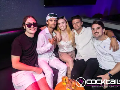 A professional photo of guests enjoying themselves at Cocktails Nightclub from our gallery.