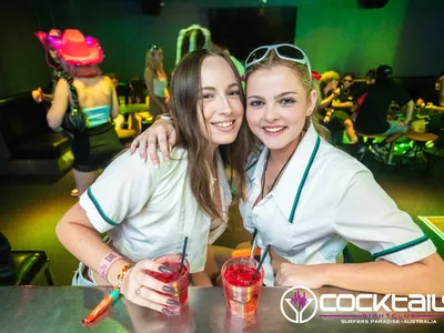 A professional photo of guests enjoying themselves at Cocktails Nightclub from our gallery.