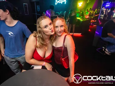 A professional photo of guests enjoying themselves at Cocktails Nightclub from our gallery.