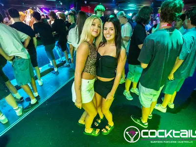 A professional photo of guests enjoying themselves at Cocktails Nightclub from our gallery.