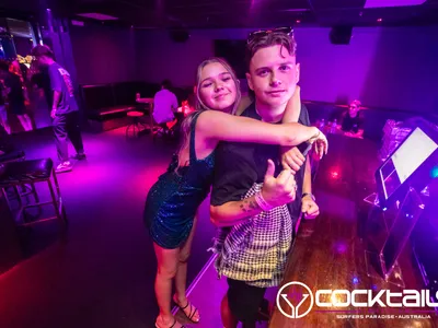 A professional photo of guests enjoying themselves at Cocktails Nightclub from our gallery.