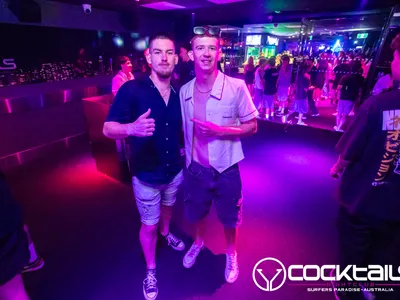 A professional photo of guests enjoying themselves at Cocktails Nightclub from our gallery.