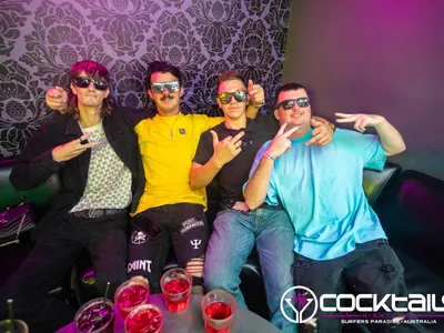 A professional photo of guests enjoying themselves at Cocktails Nightclub from our gallery.