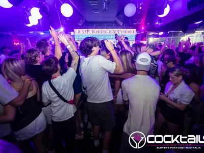 A professional photo of guests enjoying themselves at Cocktails Nightclub from our gallery.