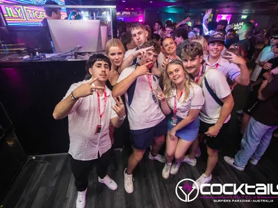 A professional photo of guests enjoying themselves at Cocktails Nightclub from our gallery.