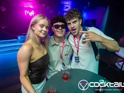 A professional photo of guests enjoying themselves at Cocktails Nightclub from our gallery.