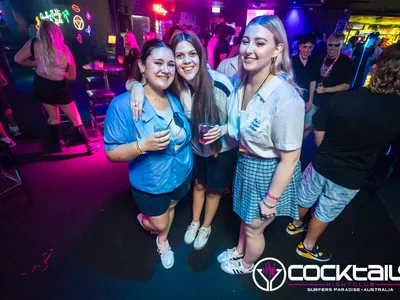 A professional photo of guests enjoying themselves at Cocktails Nightclub from our gallery.