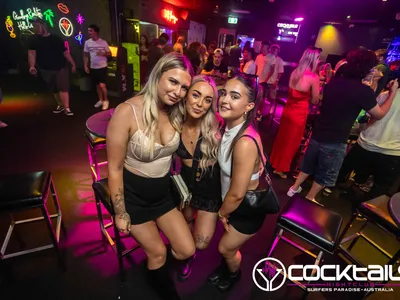 A professional photo of guests enjoying themselves at Cocktails Nightclub from our gallery.