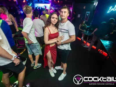 A professional photo of guests enjoying themselves at Cocktails Nightclub from our gallery.