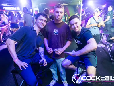 A professional photo of guests enjoying themselves at Cocktails Nightclub from our gallery.