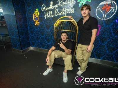 A professional photo of guests enjoying themselves at Cocktails Nightclub from our gallery.