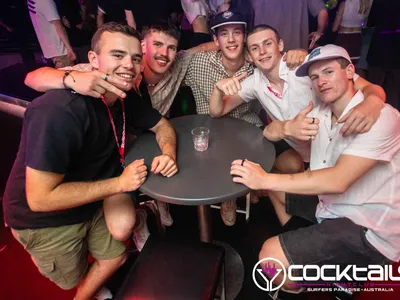 A professional photo of guests enjoying themselves at Cocktails Nightclub from our gallery.