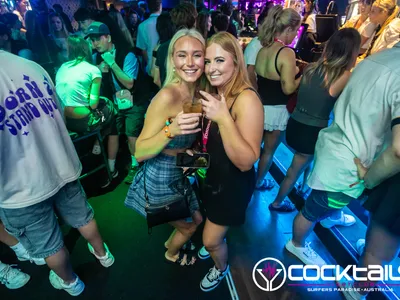 A professional photo of guests enjoying themselves at Cocktails Nightclub from our gallery.