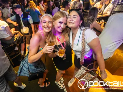 A professional photo of guests enjoying themselves at Cocktails Nightclub from our gallery.